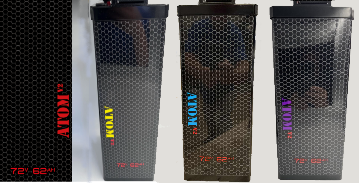 Sur Ron Battery 72v 4464Wh 62Ah ATOM V2 26KW + Charger