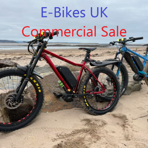 Commercial E-Bikes UK Single Advertisement £25 Plus VAT