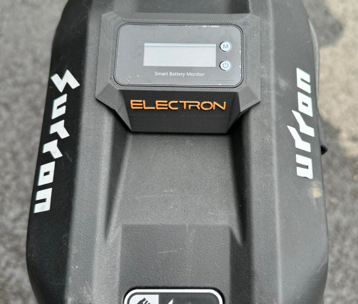 Battery Power Display for Electron Cycles Batteries 48v-81v